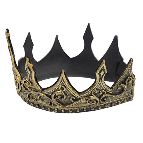 PRETYZOOM Herren-pu-stirnband Realistischer Antiker Glanz Leicht Verstellbar Für Geburtstag Hochzeit Halloween von PRETYZOOM