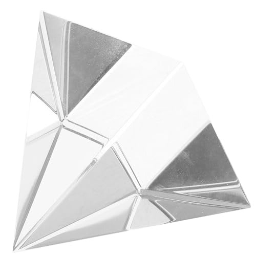 PRETYZOOM Optisches Glasprisma Pyramidenform Lichtspektrumprisma Für Kreative Dekoration Unterricht Für Wissenschaftsexperimente Faszinierende Lichtspiele PRETYZOOM Optisches Glasprisma Pyramidenform Lichtspektrumprisma Für Kreative Dekoration Unterricht Für Wissenschaftsexperimente Faszinierende Lichtspiele von PRETYZOOM