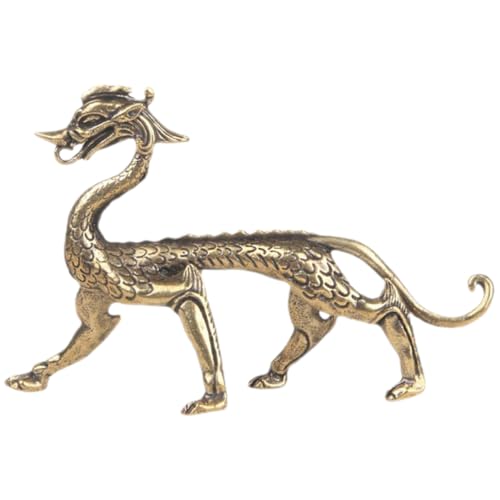 PRETYZOOM Rustikale Bronze Drachen Figur Gemütliche Drachen Statue Miniatur Desktop Dekoration Einzigartige Tee Haustier Ornament PRETYZOOM Rustikale Bronze Drachen Figur Gemütliche Drachen Statue Miniatur Desktop Dekoration Einzigartige Tee Haustier Ornament von PRETYZOOM
