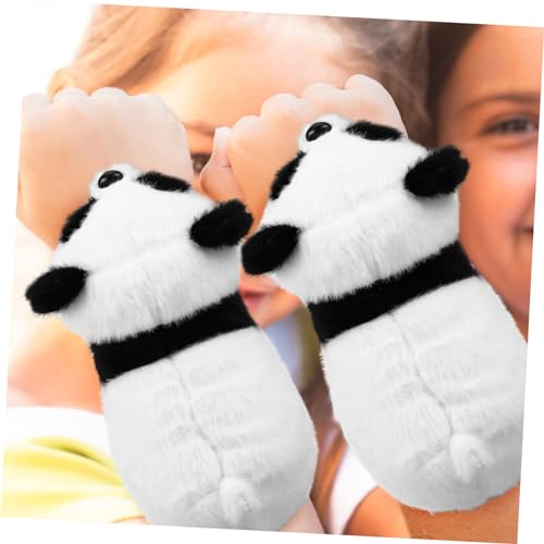 PRETYZOOM Plüsch Schnapparmband Panda aus Weichem Plüschstoff Verstellbares Kuscheltier Armband für Partyzubehör Niedliches Tier Design Geeignet für Handgelenkgrößen Flauschiges Party PRETYZOOM Plüsch Schnapparmband Panda aus Weichem Plüschstoff Verstellbares Kuscheltier Armband für Partyzubehör Niedliches Tier Design Geeignet für Handgelenkgrößen Flauschiges Party von PRETYZOOM