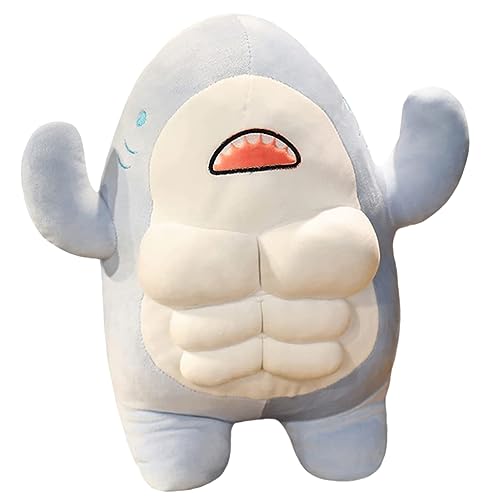 PRETYZOOM Plüschhai Kawaii Süße Dekorative Haifischpuppe für Schlafzimmer Wohnzimmer Kinderzimmer Waschbar Einschlafhilfe Desktop Dekoration PRETYZOOM Plüschhai Kawaii Süße Dekorative Haifischpuppe für Schlafzimmer Wohnzimmer Kinderzimmer Waschbar Einschlafhilfe Desktop Dekoration von PRETYZOOM