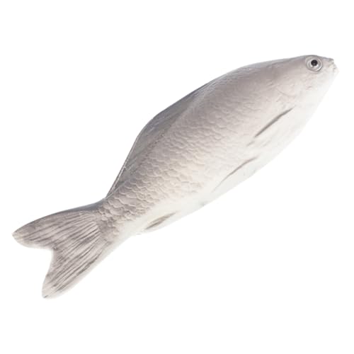 PRETYZOOM Pu-Fisch-Simulation Sea Animal Toy Figurines Fish Toy Simulated Fake Fish Lifelike Sea Fish Set Deep-sea Fish Figure Toys Sea Creatures Figures Katze Haustier Gefälschter Fisch 3D von PRETYZOOM
