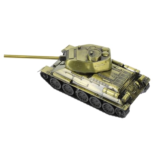 PRETYZOOM Retro Panzermodell Aus Metall Dekoratives Desktop Modell Für Wohnzimmer Büro Und Geschenkideen Für Panzerliebhaber Antikgrün von PRETYZOOM