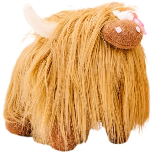 PRETYZOOM Schottisches Hochlandrind kühe für Kuh plüschtier Scottish Highland Cow plüschtier Kuh Lustiges Kuh- Spielzeugkühe Plüschkuhpuppe Plüsch- Brown PRETYZOOM Schottisches Hochlandrind kühe für Kuh plüschtier Scottish Highland Cow plüschtier Kuh Lustiges Kuh- Spielzeugkühe Plüschkuhpuppe Plüsch- Brown von PRETYZOOM