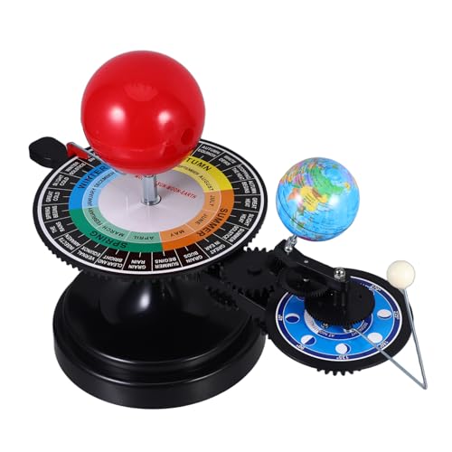 PRETYZOOM Sonnensystemmodell für Erwachsene Sonnensystem Modell Solarsystem-Kit Dekoration des Sonnensystems elektronische Lehrmittel Sonnensystemmodell für Plastik von PRETYZOOM