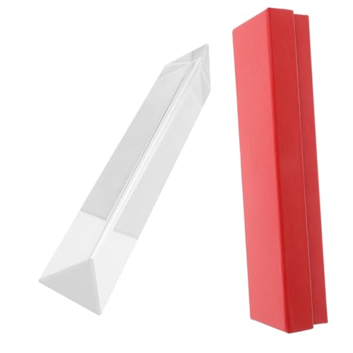 PRETYZOOM Spektrometer Glasprisma Fensterprisma Lichtprisma Fotografieprisma Prismen Für Prisma Optisches Prisma Lichtprisma Für Prismen Für Fenster Miniprisma Kristall Transparent von PRETYZOOM
