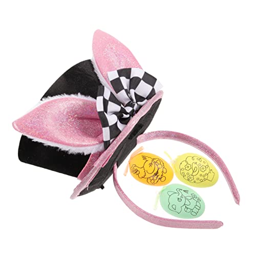 PRETYZOOM Hasenohren Zylinder Stirnband Cosplay Party Stirnband Für Kinder Ostern Zubehör PRETYZOOM Hasenohren Zylinder Stirnband Cosplay Party Stirnband Für Kinder Ostern Zubehör von PRETYZOOM