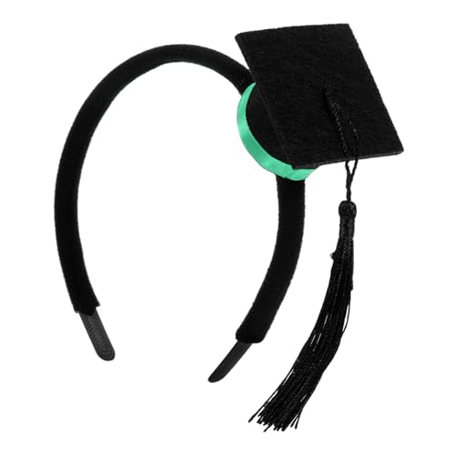 PRETYZOOM Verkleidung für die Abschlussfeier beheizte Haarkappe Abschlusskleid zum schulabschluss studienabschluss Abschluss-Stirnband für Studenten Abschluss Stirnband PRETYZOOM Verkleidung für die Abschlussfeier beheizte Haarkappe Abschlusskleid zum schulabschluss studienabschluss Abschluss-Stirnband für Studenten Abschluss Stirnband von PRETYZOOM