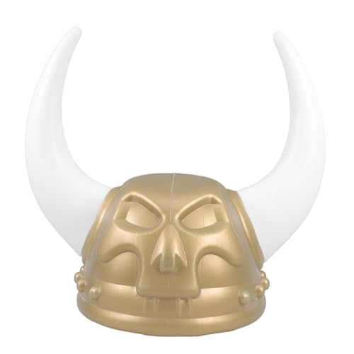 PRETYZOOM Wikingerhut Für Erwachsene Mittelalterlicher Helm Mit Hörnern Teufelskopfbedeckung Aus Kunststoff Piratenkappe Halloween-Kostümzubehör PRETYZOOM Wikingerhut Für Erwachsene Mittelalterlicher Helm Mit Hörnern Teufelskopfbedeckung Aus Kunststoff Piratenkappe Halloween-Kostümzubehör von PRETYZOOM