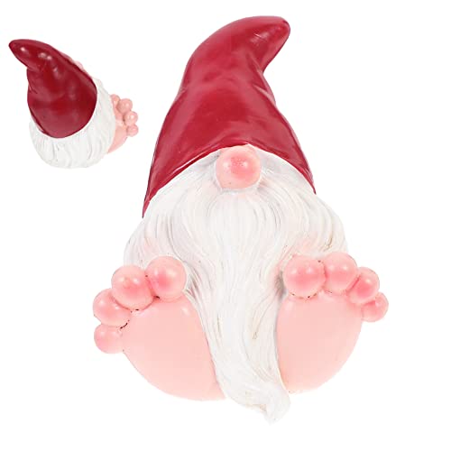 PRETYZOOM Puppe Garten Decor Große Füße GNOME Statue Ornament Harz GNOME Figurine Für Hof Rasen PRETYZOOM Puppe Garten Decor Große Füße GNOME Statue Ornament Harz GNOME Figurine Für Hof Rasen von PRETYZOOM