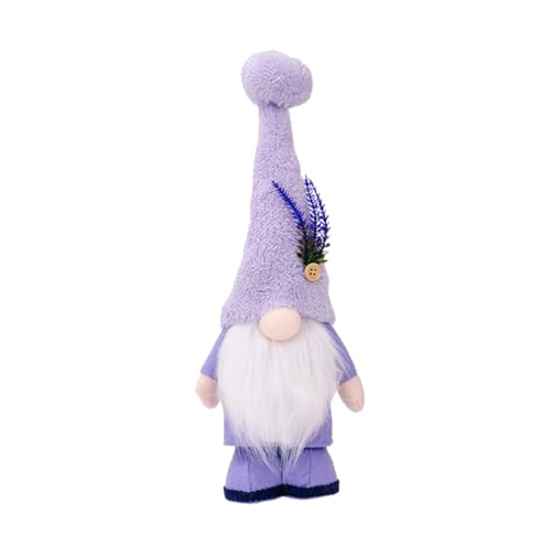 PRETYZOOM gesichtslose Puppe zum Jahrestag zum Jahrestag Zwerge gestuftes Tablettdekor im Herbst Dekoration Puppen Party-GNOME-Puppe gestaffeltes Tablettdekor im Frühling von PRETYZOOM
