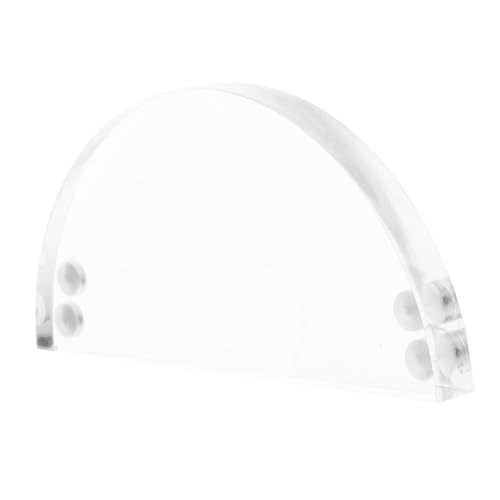 PRETYZOOM physikalische optische Linse Prismenwürfel Vergrößerungskuppel Prismenoptik Spektroskop Werkzeuge für Physikexperimente optisches Objektiv kleine konvexe Linse Acryl Transparent von PRETYZOOM