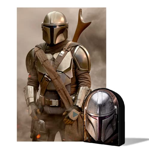 PRIME 3D - The Mandalorian 3D-Linsenpuzzle, Schwarz, Standard (35580) von Prime 3D