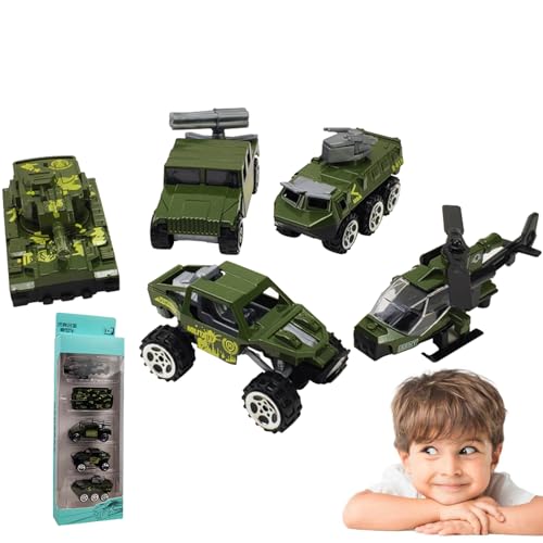 PRIMUZ Spielzeugfahrzeug-Spielsets,Spielzeugfahrzeug für Kleinkinder,Kreative kleine STEM-Pull-Back-Spielzeug-Press-Slide-Autos - Feinmotorik-Lernspiele, Battle Car-Spielset, von PRIMUZ