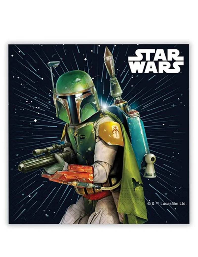 Star-Wars-Servietten Stormtrooper 20 Stück 33 x 33 cm von KARNEVAL-MEGASTORE
