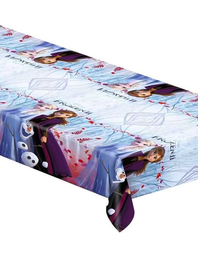 Wunderschöne Frozen 2 Tischdecke Disney bunt 120 x 180 cm von KARNEVAL-MEGASTORE