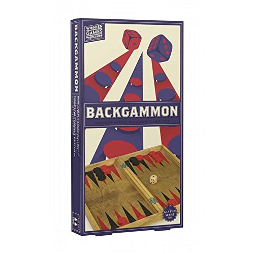 Wooden Games Workshop Backgammon von Professor PUZZLE