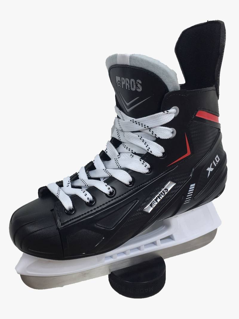 PROS Schlittschuh, Weiβ/Schwarz, 38 von PROS