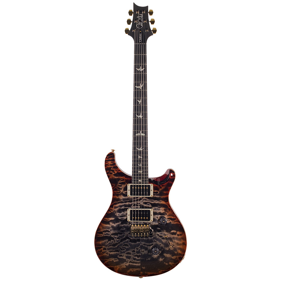 PRS Custom 24 10 Top, Charcoal Cherry E-Gitarre von PRS