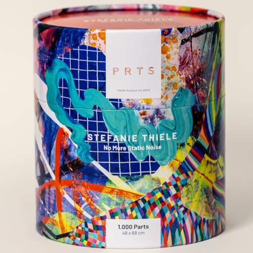 1000 Teile Kunstpuzzle: No More Static Noise – Stefanie Thiele von PRTS FROM PUZZLE TO ARTS