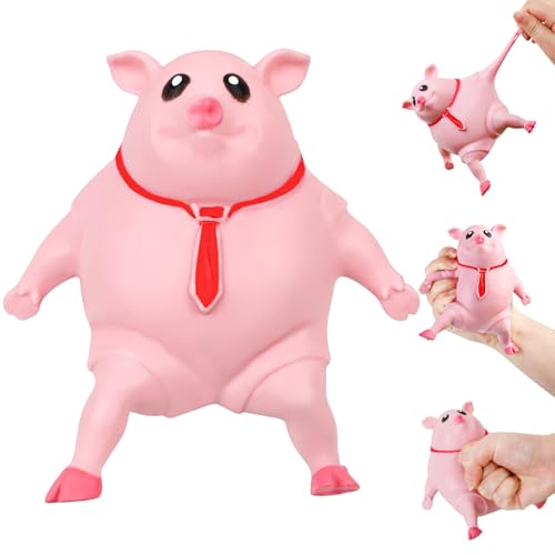 Schweine Quetschspielzeug, Pig Fidget Toy, Kreatives Dekompressions Piggy, Stressspielzeug Schwein, Squishy Squeeze Spielzeug, Stressbälle, Anti Stress Spielzeug Schwein für Erwachsene und Kinder Schweine Quetschspielzeug, Pig Fidget Toy, Kreatives Dekompressions Piggy, Stressspielzeug Schwein, Squishy Squeeze Spielzeug, Stressbälle, Anti Stress Spielzeug Schwein für Erwachsene und Kinder von PRZRAO
