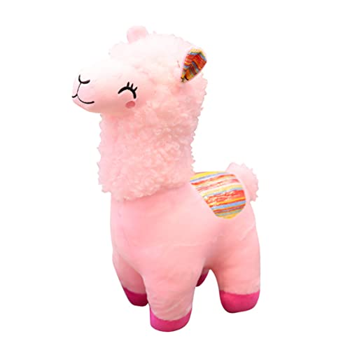 1pc niedliche Alpaka Plüschpuppe Stoffted Doll Lama Stoffed Animal Home Dekoration süßes Plüschgeschenk für Geburtstagsmädchenliebhaber, Alpaca Alpac von PSFDEWT