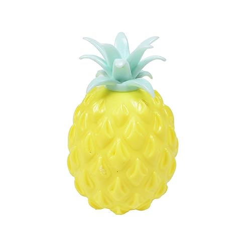 Dekompression Fruchtspielzeug Squeeze Vent Ball Ananas-Form Handgelenk Spielzeug für Kinder Erwachsene Stressabbau, zufällige Farbkompression Fruchtspielzeug Dekompression Fruchtspielzeug Squeeze Vent Ball Ananas-Form Handgelenk Spielzeug für Kinder Erwachsene Stressabbau, zufällige Farbkompression Fruchtspielzeug von PSFDEWT
