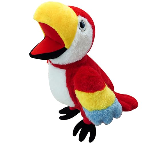 PSFDEWT Hand Puppen Papageien Handpuppen mit beweglichen Mund Interaktiven Tierpuppen Plüsch Vogelgefüllte Tiere für Rollenspiele Show Theatre Storytelling Weihnachten Geburtstag Geschenk PSFDEWT Hand Puppen Papageien Handpuppen mit beweglichen Mund Interaktiven Tierpuppen Plüsch Vogelgefüllte Tiere für Rollenspiele Show Theatre Storytelling Weihnachten Geburtstag Geschenk von PSFDEWT