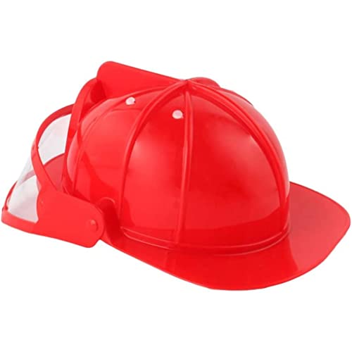 Kinder Feuerwehrmann Helm Feuerwehrmann Hut Kostüme Accessoires Kinder Halloween Party Rollenspiel Spielzeug 1 von PSFDEWT