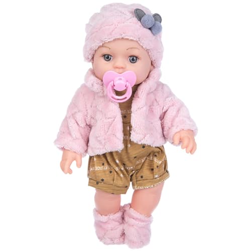 PSFDEWT 11, 8 Zoll waschbarer realistischer Babypuppe für Mädchen mit niedlichen Kleidung und beweglichen Gelenk sicheren Vinyl lebensechten Neugeborenen Puppe für Mädchen Geschenkspielzeugstil11 PSFDEWT 11, 8 Zoll waschbarer realistischer Babypuppe für Mädchen mit niedlichen Kleidung und beweglichen Gelenk sicheren Vinyl lebensechten Neugeborenen Puppe für Mädchen Geschenkspielzeugstil11 von PSFDEWT