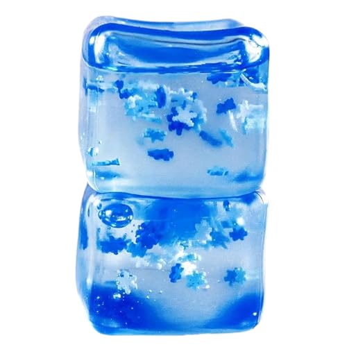 PSFDEWT 2 PCs Eiswürfel Zappelspielzeug Stressabbau Exquisites Schneeflocken -Eiswürfel Stress Ball Flexible Tragbares Zappel -Squeeze -Spielzeug für Kinder, Erwachsene Geschenke PSFDEWT 2 PCs Eiswürfel Zappelspielzeug Stressabbau Exquisites Schneeflocken -Eiswürfel Stress Ball Flexible Tragbares Zappel -Squeeze -Spielzeug für Kinder, Erwachsene Geschenke von PSFDEWT