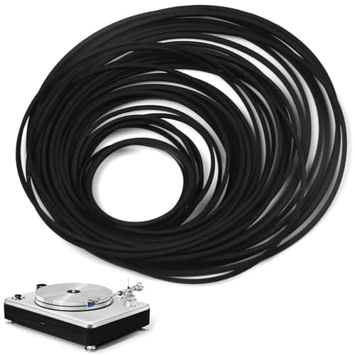 PSFDEWT 30Pcs Cassette Belts, 40-135mm Mixed Square Rubber Recorder Turntable Belt Replacement 1mm Width Low Noise & Smooth for Repair CD DVD Drives PSFDEWT 30Pcs Cassette Belts, 40-135mm Mixed Square Rubber Recorder Turntable Belt Replacement 1mm Width Low Noise & Smooth for Repair CD DVD Drives von PSFDEWT