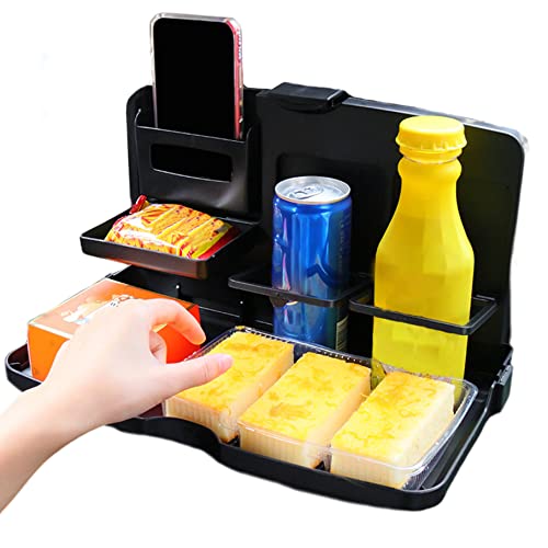 PSFDEWT Autositzschale Klappbare Auto -Backseat -Organizer Tisch tragbarer Rücksitzschreibtisch zum Essen von Lebensmitteln, Autositzschale von PSFDEWT