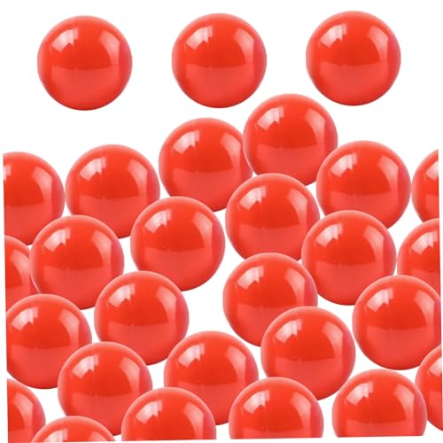 PSFDEWT Bingokugeln 50pcs hohl PP 1, 57 Zoll Lotteriekugeln Glatte lebhafte Verlosung Runde Lotterie für Ballmaschine Party, rot PSFDEWT Bingokugeln 50pcs hohl PP 1, 57 Zoll Lotteriekugeln Glatte lebhafte Verlosung Runde Lotterie für Ballmaschine Party, rot von PSFDEWT