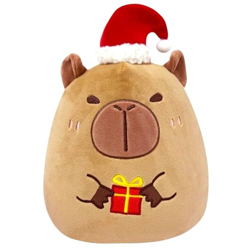 PSFDEWT Capybara Plüsch, 9, 8 Zoll süßes Capybara gefülltes Tier, weiches bequemes Spielzeug für Kinder Erwachsene Weihnachtsgeburtstag Geschenke Plüsch von PSFDEWT