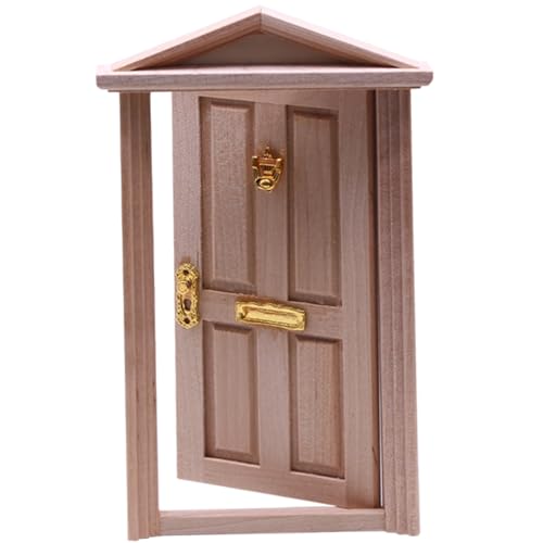 PSFDEWT Dollhouse Door 1:12 Hölzer Mini -Tür mit Metallgriff und Anderen Zubehör in Richtung Inside Miniature Holzpuppen Hausmöbel für Puppenhauszubehör Style2Dollhouse PSFDEWT Dollhouse Door 1:12 Hölzer Mini -Tür mit Metallgriff und Anderen Zubehör in Richtung Inside Miniature Holzpuppen Hausmöbel für Puppenhauszubehör Style2Dollhouse von PSFDEWT