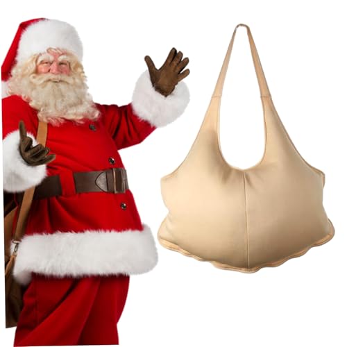 PSFDEWT Fetter Anzug, gefälschte gepolsterte Bauch -Weihnachtsmannanzug, einstellbares Weihnachtsmann Kostüm mit Gummiband, Reißverschluss Claus Kostüm für Männer Weihnachts -Cosplay -Requisite Fett PSFDEWT Fetter Anzug, gefälschte gepolsterte Bauch -Weihnachtsmannanzug, einstellbares Weihnachtsmann Kostüm mit Gummiband, Reißverschluss Claus Kostüm für Männer Weihnachts -Cosplay -Requisite Fett von PSFDEWT