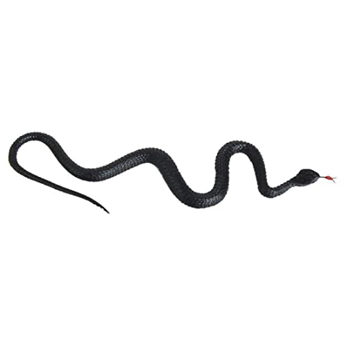 PSFDEWT Gummischlangenspielzeug lebhafter Simulation Schlangenstil Künstlicher Trickspielzeug schwarz schwarz PSFDEWT Gummischlangenspielzeug lebhafter Simulation Schlangenstil Künstlicher Trickspielzeug schwarz schwarz von PSFDEWT