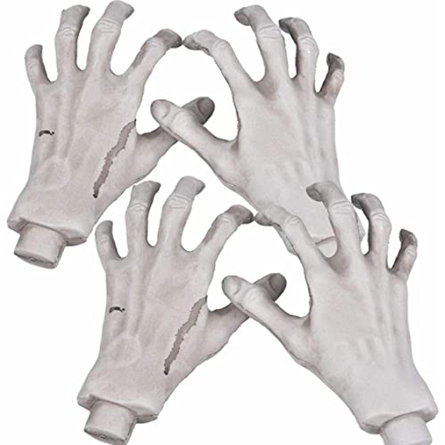 PSFDEWT Halloween Skeleton Hände 1 Paar rechts und Links realistisch von PSFDEWT