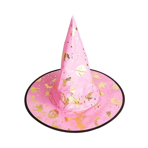 PSFDEWT Hexenhut Halloween Party Kostüm Halloween Hexenhut Wesen Frauen Breitkremp Spire Cap Kostüm PSFDEWT Hexenhut Halloween Party Kostüm Halloween Hexenhut Wesen Frauen Breitkremp Spire Cap Kostüm von PSFDEWT