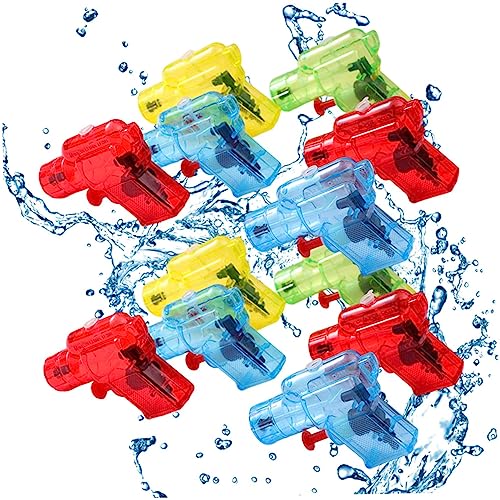 PSFDEWT Kleine Wasserpistole Mini Gun Summer Strand Wasser Kampfspielzeug Schwimmbad Spiel 50pcs zufällige Farbe kleine Waffen von PSFDEWT