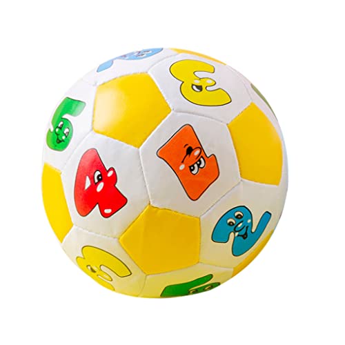 PSFDEWT Mini Soft Ball Toy für Kinder Bildungsspielzeug Baby Lernfarben Zahlen Gummi -Ball Mini Fußball PSFDEWT Mini Soft Ball Toy für Kinder Bildungsspielzeug Baby Lernfarben Zahlen Gummi -Ball Mini Fußball von PSFDEWT