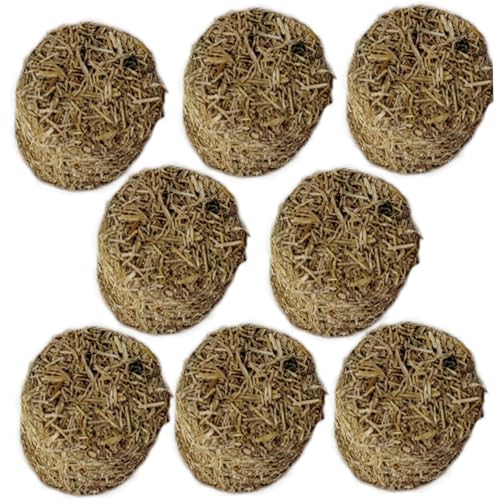 PSFDEWT Miniatur -Heuballen 8pcs Simulation Holz DIY Dekoratives falsches Heu für Handwerk Faux Mini Ballen für Dollhouse Toy Farm, Zylindrisch PSFDEWT Miniatur -Heuballen 8pcs Simulation Holz DIY Dekoratives falsches Heu für Handwerk Faux Mini Ballen für Dollhouse Toy Farm, Zylindrisch von PSFDEWT
