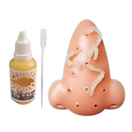 PSFDEWT Pickle Toy Squeeze Acne Toys Nase Pickel Popping Toy Stress Relief Neuheit mit 30 ml Additivlösung PSFDEWT Pickle Toy Squeeze Acne Toys Nase Pickel Popping Toy Stress Relief Neuheit mit 30 ml Additivlösung von PSFDEWT