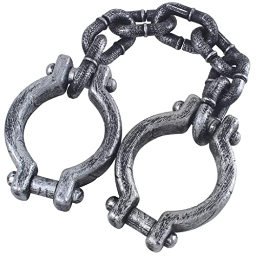 PSFDEWT Plastik Halloween -Fesseln in der Kette für Kostümprops Dekoration Cosplay Accessoire PSFDEWT Plastik Halloween -Fesseln in der Kette für Kostümprops Dekoration Cosplay Accessoire von PSFDEWT