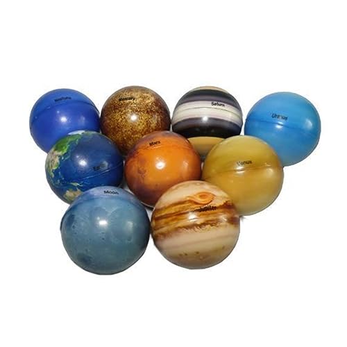 PSFDEWT Schwamm Solider weicher Ball acht Planeten früh Bildung Kinderspielzeug Englischversion, Set von 9 Planeten PSFDEWT Schwamm Solider weicher Ball acht Planeten früh Bildung Kinderspielzeug Englischversion, Set von 9 Planeten von PSFDEWT