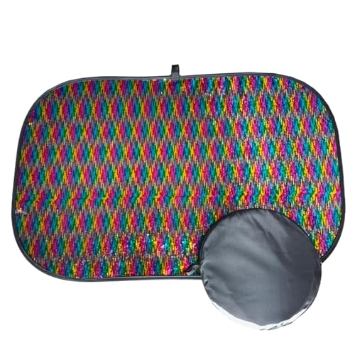 PSFDEWT Sensorische Wandpanel für Kinder 40x27 '' Umdrehte Pailletten -Wand -Sensorische Bildung und Entspannung für die Beruhigung, Linderung, Fokussierung und Koordinationstraining für von PSFDEWT