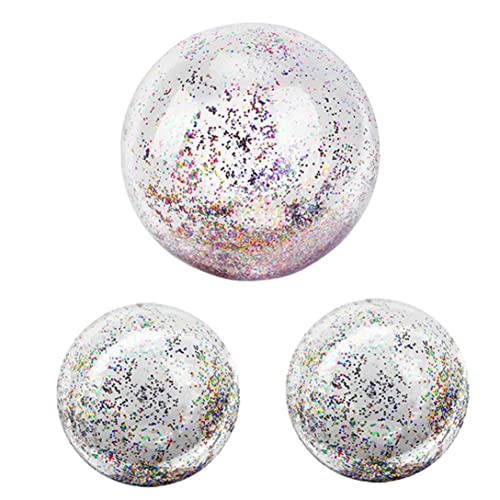 PSFDEWT Strandkugeln aufblasbare PVC Glitzer Pool Ball Schwimmbar Schwimmkämpfer von PSFDEWT