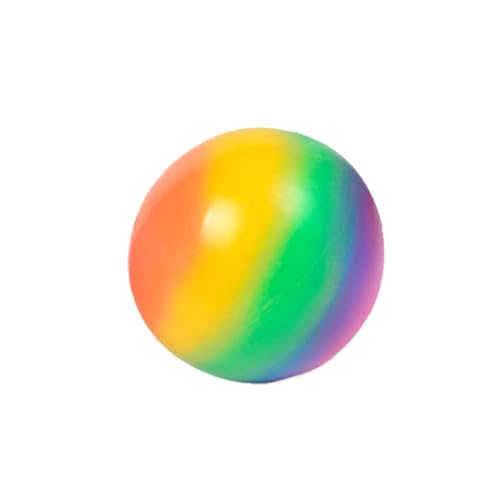 PSFDEWT Stress Relief Toy Sticky Ball Sensory Bälle Elastizität Zappel Squeeze Spielzeug für Erwachsene Kinder Regenbogen 9cmstress PSFDEWT Stress Relief Toy Sticky Ball Sensory Bälle Elastizität Zappel Squeeze Spielzeug für Erwachsene Kinder Regenbogen 9cmstress von PSFDEWT