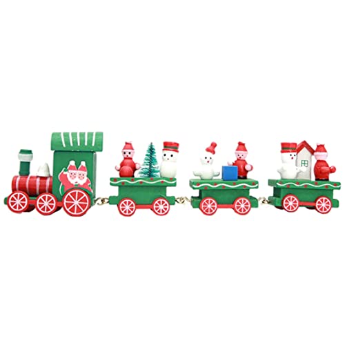 PSFDEWT Weihnachtsholz Mini -Zug Schneemann Holz Zug Spielzeug Weihnachts -Ornament für Kindergarten Weihnachten hölzern PSFDEWT Weihnachtsholz Mini -Zug Schneemann Holz Zug Spielzeug Weihnachts -Ornament für Kindergarten Weihnachten hölzern von PSFDEWT